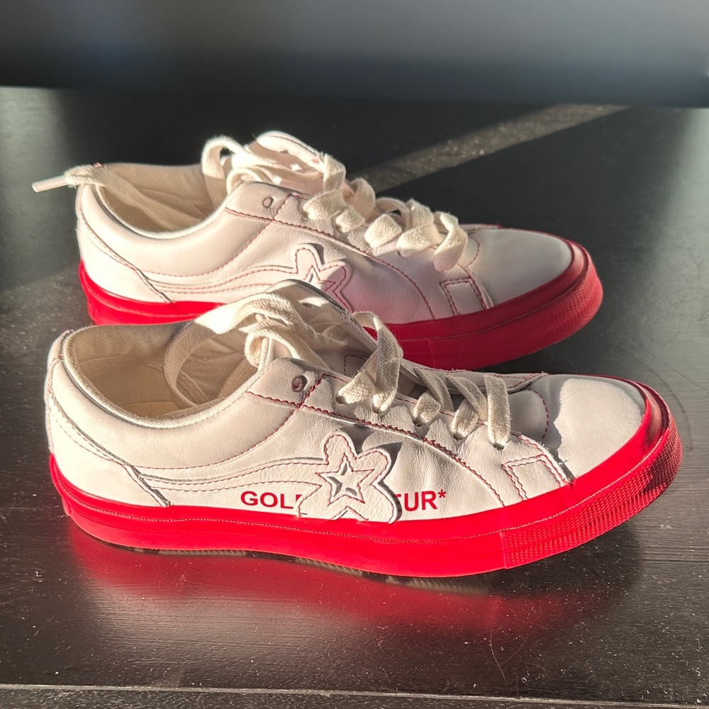 Golf Wang Red Bottom Sneakers – Rare Tyler, The Creator Shoe size 8 1/2 women - Picture 2 of 7